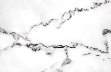 Beyaz mermer doku ince gri damarlar ile beyaz bir taban, arka plan veya arka plan için doğal desen, Ayrıca mimari levha, seramik zemin ve duvar karoları yüzey etkisi oluşturmak için kullanılabilir.