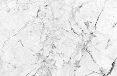 Beyaz mermer doku ince gri damarları ile beyaz bir taban.
