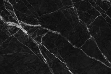 Zıt veining dolu Siyah Mermer doku 