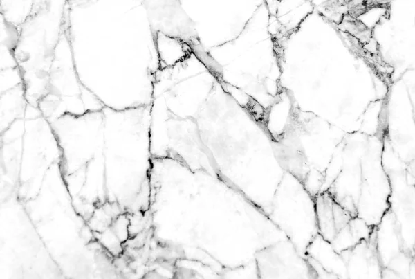 Біла мармурова текстура з безліччю сміливих контрастних вен — стокове фото