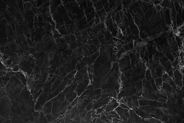 Black marble texture with lots of contrasting veining — Stock Photo, Image