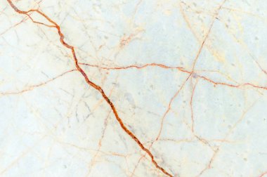 Mermer doku ile beyaz derin veining ile vurdu 