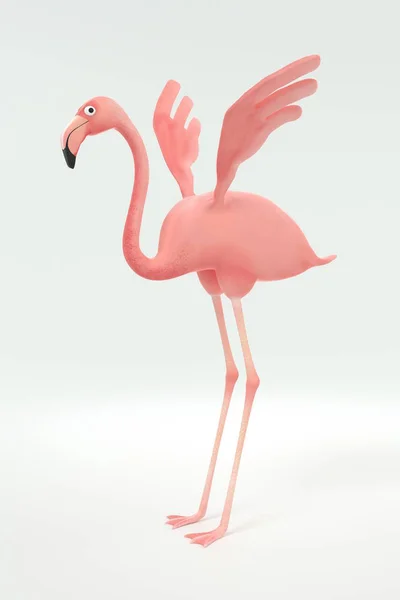 Flamant rose oiseau — Photo