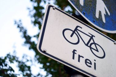 işareti Bisiklet lane