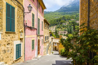 Eski resimsel sokaklar - sanatsal resim