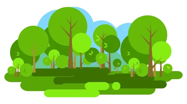 Naturaleza del medio ambiente — Vector de stock