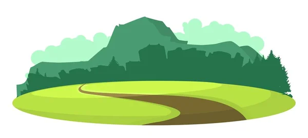 Montaña paisaje vector — Archivo Imágenes Vectoriales