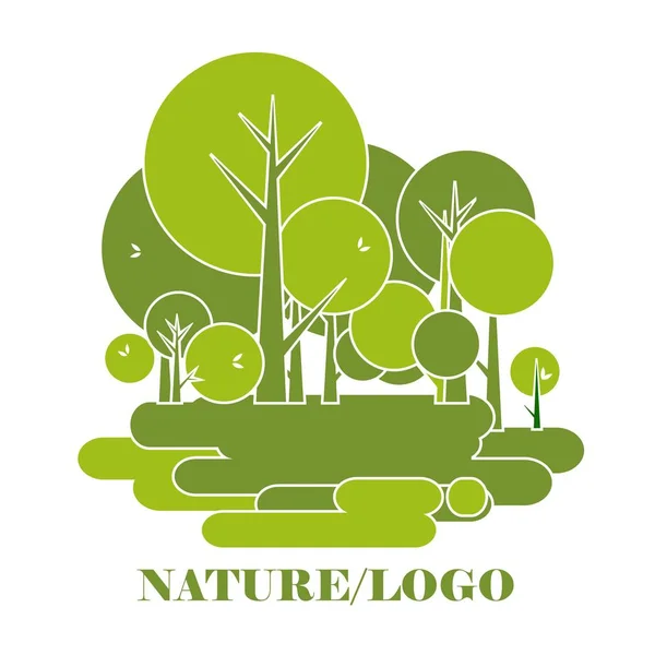 Natureza do ambiente — Vetor de Stock