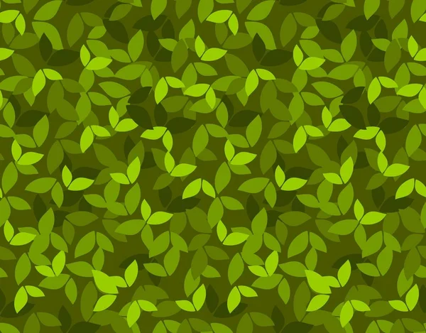 Seamless leaves background — Stock Vector