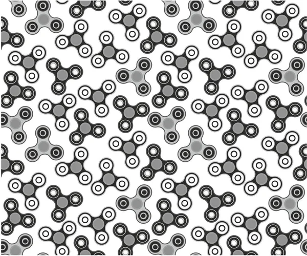 Spinner seamless pattern — Stock Vector