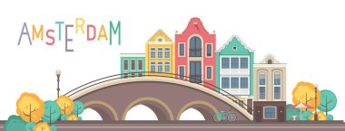 vektör şehir amsterdam