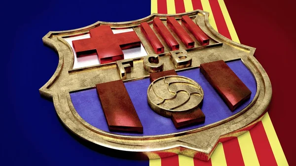 ᐈ Logos Del Barcelona Y Real Madrid Stock Photos Royalty Free Barcelona Fc Logo Images Download On Depositphotos