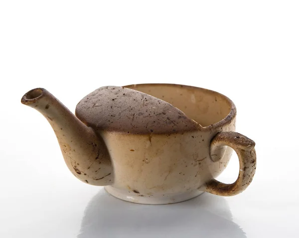 Ceramic teapot oil — Stock Photo, Image