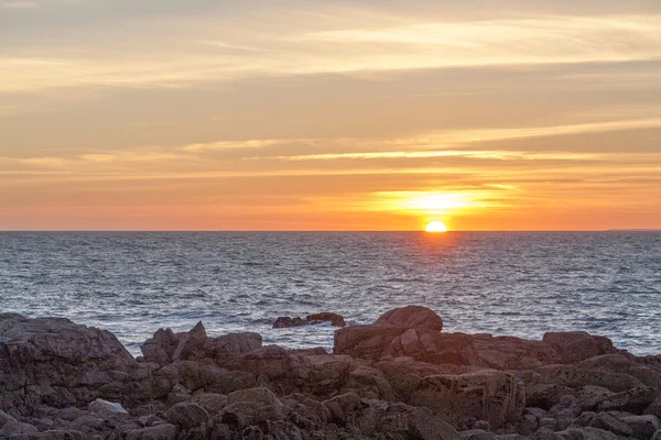 Coastal evening in Brittany — Stock Photo, Image