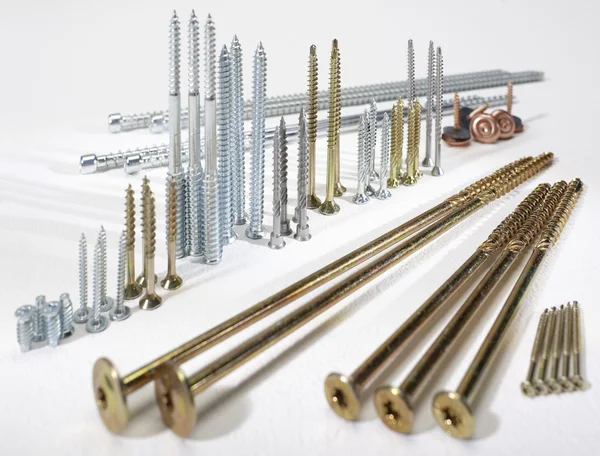Lots of screws — Stock Photo, Image