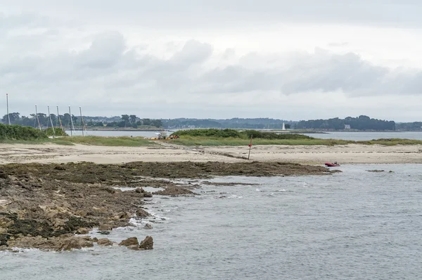 海湾的 morbihan — 图库照片