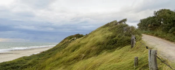 Paisaje costero en los Países Bajos —  Fotos de Stock