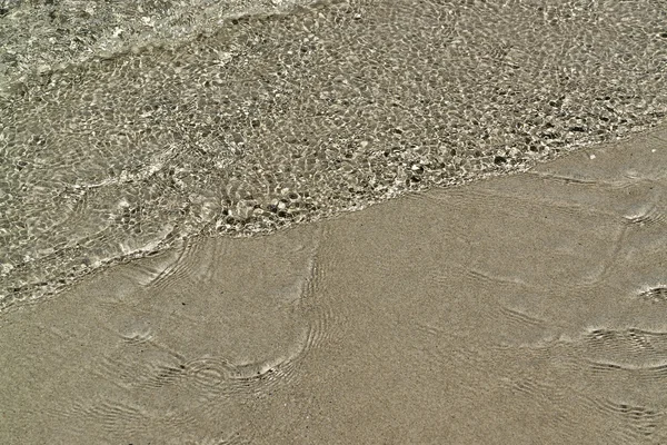 Paisaje de playa húmeda — Foto de Stock