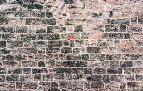 Parede de pedra histórica — Fotografia de Stock