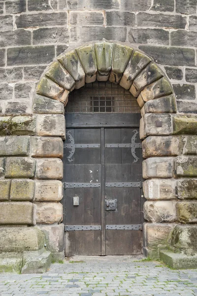 Historic entrance in Nuremberg — Stock Photo, Image