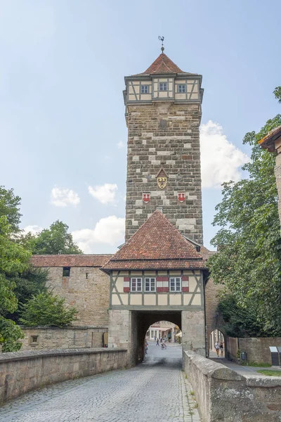 Rothenburg ob der tauber Przewodniczący — Zdjęcie stockowe