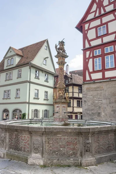 Rothenburg ob der Tauber vagyok. — Stock Fotó