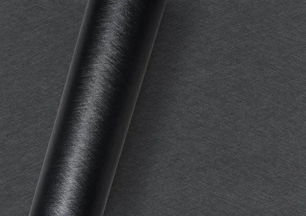 Rolled dark textured surface — Stock Photo, Image