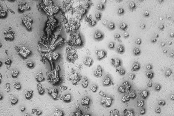 말린된 염료에 있는 microcrystals — 스톡 사진