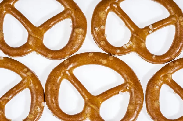 Pequenos pretzels de lixívia — Fotografia de Stock
