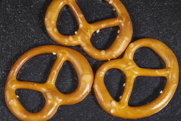 Pequeños pretzels de lejía — Foto de Stock