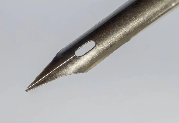 Punta di penna metallica — Foto Stock