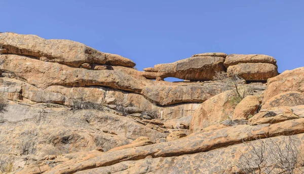 Kaya oluşumu Namibya — Stok fotoğraf
