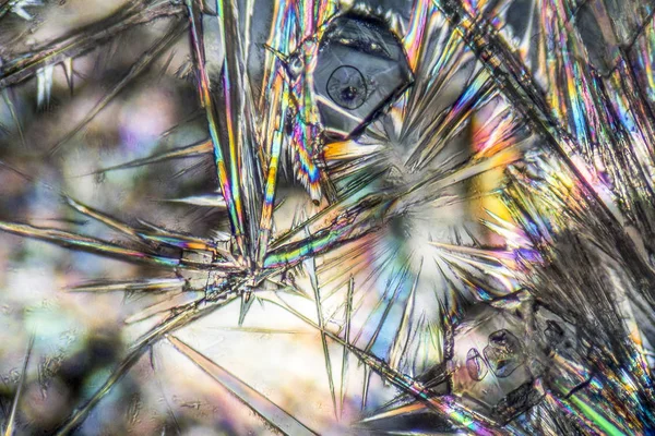 Soda küllü su microcrystals — Stok fotoğraf