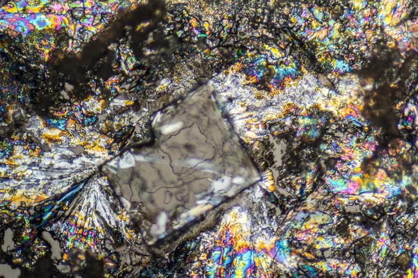 Soda loog microcrystals — Stockfoto