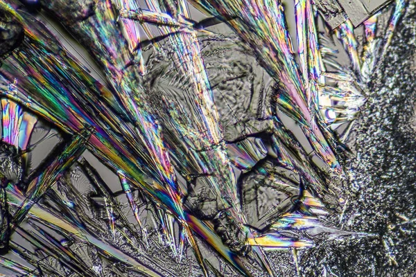 苏打碱液微晶 — 图库照片