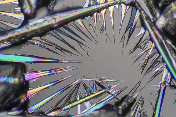 Сода лугом microcrystals — стокове фото