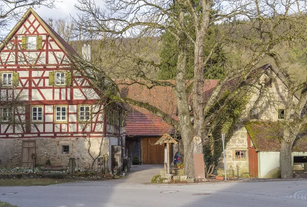 Oberregenbach in Hohenlohe — Stock Photo, Image