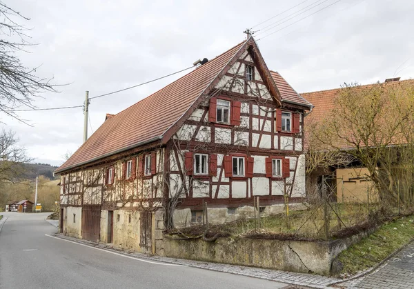 Oberregenbach a Hohenlohe — Foto Stock