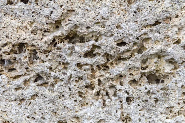 Detalle de piedra cavernosa — Foto de Stock