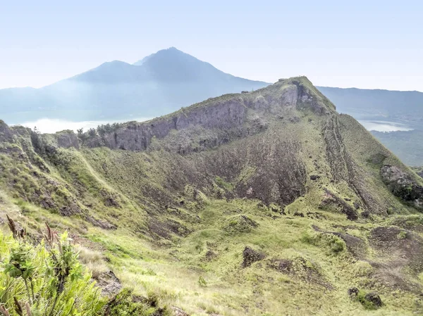 Monte Batur na Indonésia — Fotografia de Stock