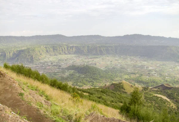 Mount Batur v Indonésii — Stock fotografie