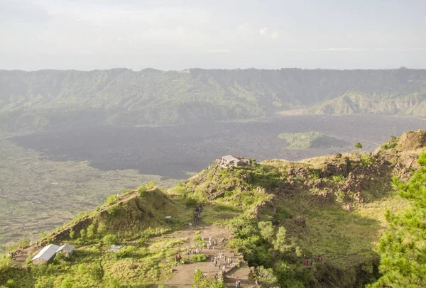 Monte Batur na Indonésia — Fotografia de Stock