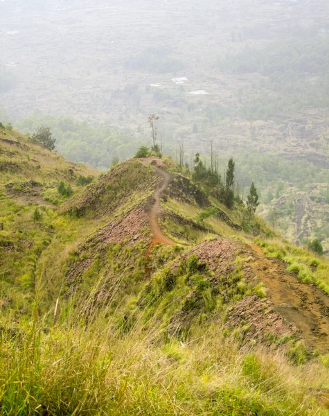 Monte Batur na Indonésia — Fotografia de Stock