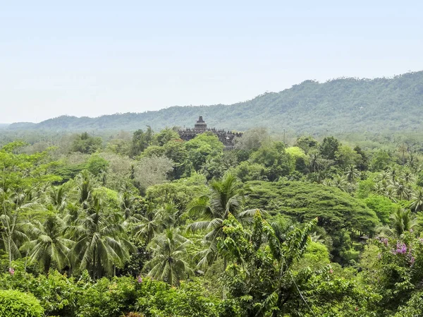 Borobudur em Java — Fotografia de Stock