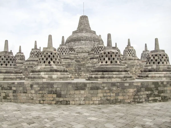 Borobudur a Giava — Foto Stock