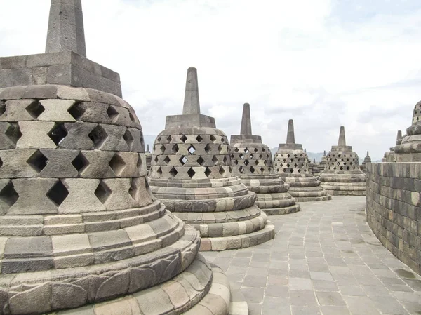 Borobudur Java — Stok fotoğraf