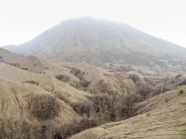 Paisaje alrededor del Monte Bromo en Java — Foto de Stock