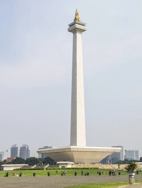 Monumento nazionale di Giacarta a Giava — Foto Stock