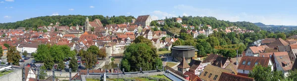 Панорамный вид на город Шв — стоковое фото