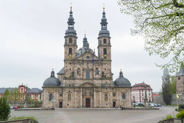 Fulda katedrála ve Fuldě, město v Hesensku — Stock fotografie